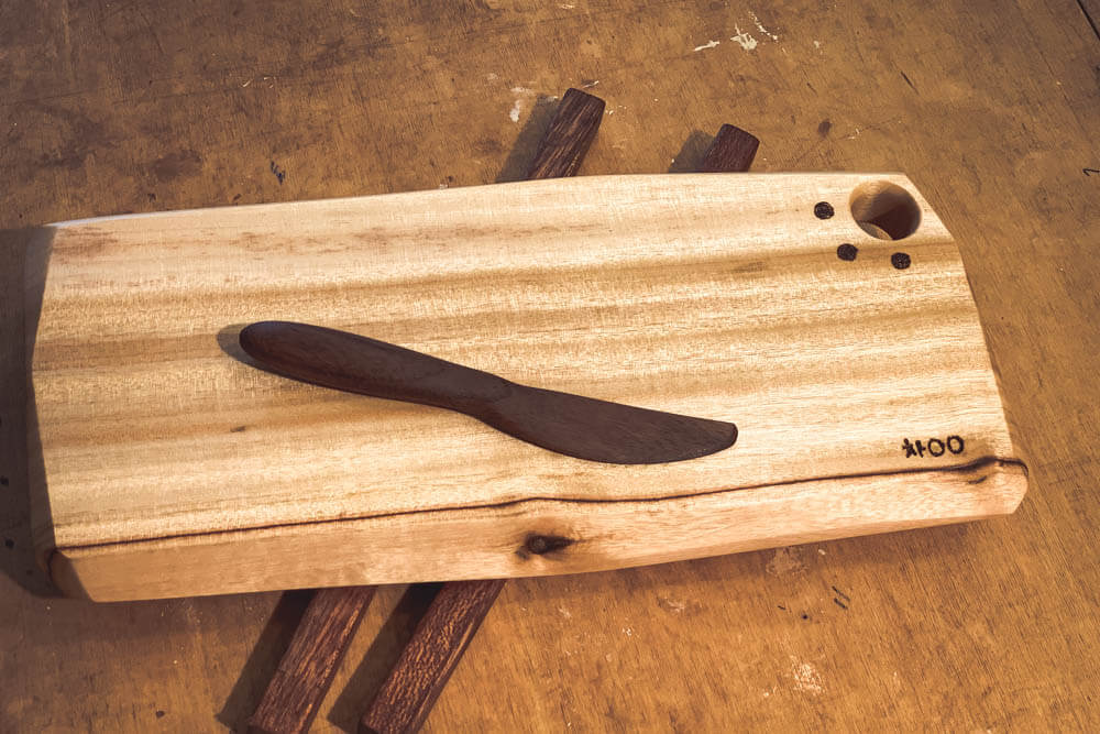 힐링 카빙, 버터나이프