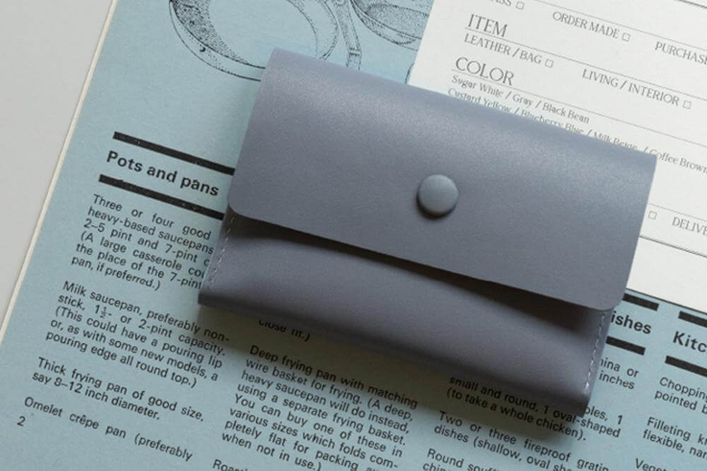 가죽 명함 지갑