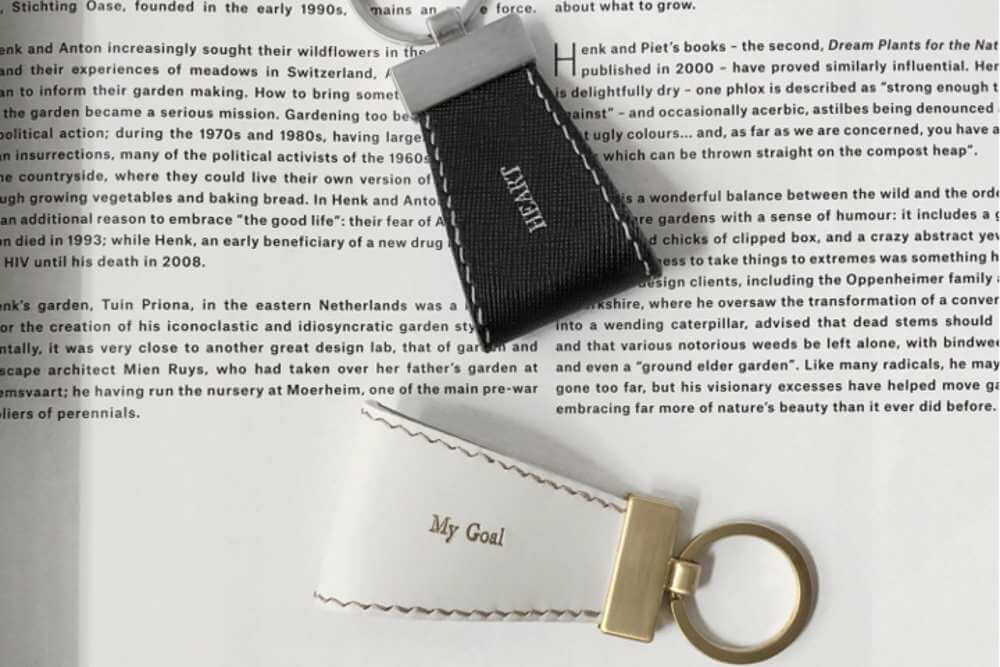 가죽 폴딩 키링