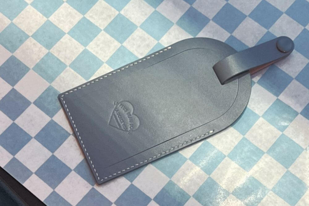 가죽 네임택 만들기