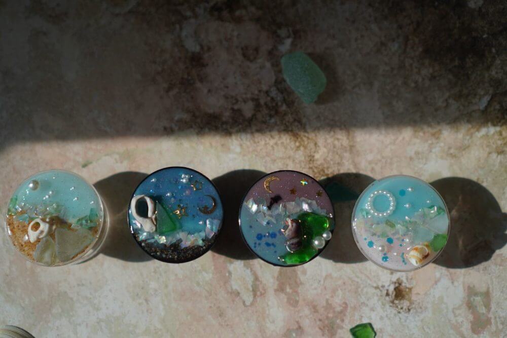 비치코밍 그립톡