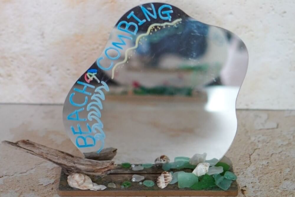 비치코밍 거울 만들기